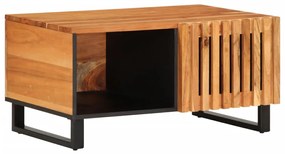 vidaXL Mesa de centro 80x51x40 cm madeira de acácia maciça