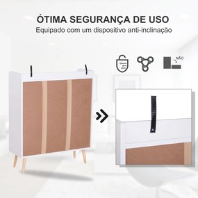 Aparador Brady de 80 cm - Design Nórdico