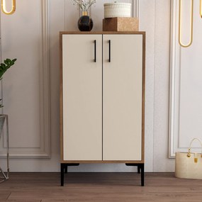 Sapateira Prag – Nogueira – 60x111x35 cm