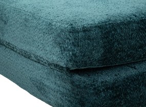 SOFÁ/CAMA FASTER TEAL 150X100X80 CM (COMPRIMIDO - TAMANHO DA CAMA 213X150X18 CM) AZUL
