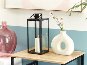 Lanterna decorativa preta 34 cm CYPRUS Beliani