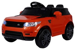 Carro elétrico para Crianças Start Run, 12V Rodas	e assento plástico Laranja