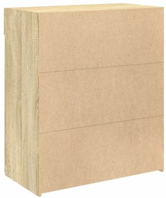 Aparador 80x42,5x93 cm derivados de madeira carvalho sonoma