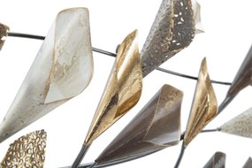 PAINEL DE PAREDE FERRO RAMO 115,5X6X65 CM MULTICOLORIDO