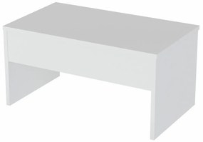 Mesa de Centro Akilli – Branco – 90x45x52 cm | Tribo Home