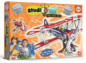 Maqueta de Avião Educa Studio 3D 56 Peças (37 X 30 X 15 cm)