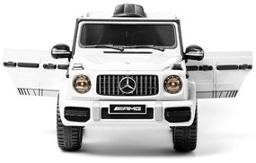 MERCEDES G63 AMG CARRO ELÉTRICO INFANTIL 12V BRANCO