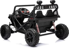 Carro elétrico para Crianças 3 a 8 anos, 12V 4x4 Buggy Sport OUTLAND, Rodas de espuma EVA, Controle remoto Preto