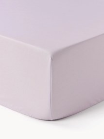 Lençol elástico em percal de algodão Elsie