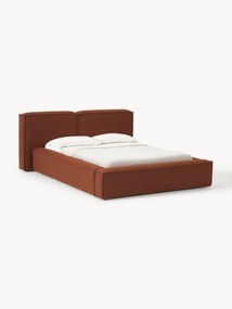 Bouclé Upholstered Bed Lennon