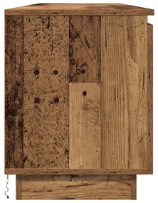Armário de TV com LED Madeira Velha 180x38x49 cm Madeira de Engenharia
