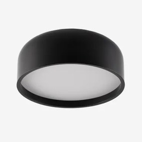 Plafonier De Teto Em Ferro Glatzer Preto - Sklum