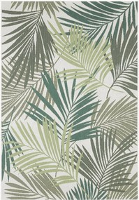 Tapete para interior e exterior com padrão de folhas Vai