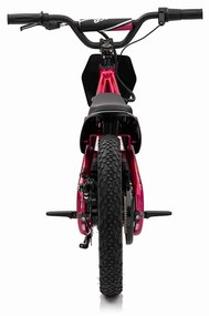 Bicicleta Eletrica Crianças 24V 250W Motor BAIGOR 23 PRO Rosa