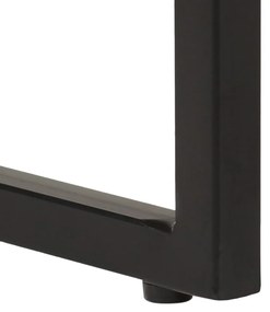 Mesa de jantar 160x70x76 cm madeira acácia maciça e mangueira