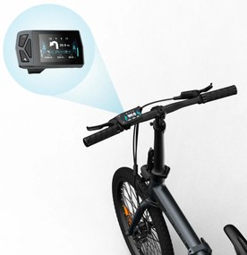 Bicicleta Elétrica Xiaomi ADO A20 Air 20" 100 Km Cinzento