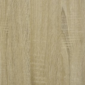 Móvel de TV com porta 102x30x36 cm carvalho sonoma
