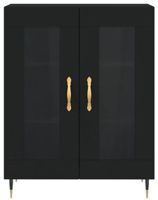 Aparador 69,5x34x90 cm derivados de madeira preto