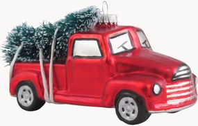 Ornamento de Natal pintado à mão Vintage Pick-up Truck