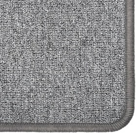 Tapete/passadeira 80x250 cm cinzento-escuro
