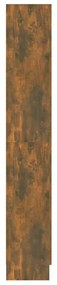 Estante 82,5x30,5x185,5 cm derivados de madeira carvalho fumado