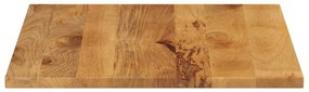 Tampo de mesa quadrado 70x70x2,5 cm mangueira maciça