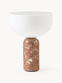 Small Mobile Marble Table Lamp Kizu, Dimmable