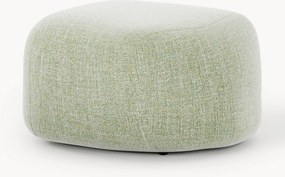 Pufe oval em bouclé Wolke