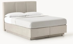 Cama boxspring com espaço de arrumação Oberon