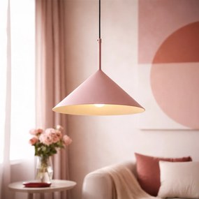 Candeeiro de suspensão design rosa - Triangolo