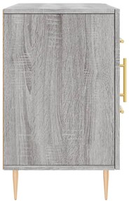 Aparador 100x36x60 cm derivados de madeira cinzento sonoma