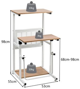Conjunto de 3 mesas de atividades de madeira para crianças e 2 cadeiras - rosa