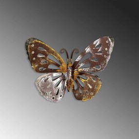 Acessório Decorativo de Parede Farfalla – Multicolor – 22 x 29 cm