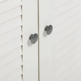 Armário de Banheiro com armazenamento Branco 68 x 34 x 80 cm