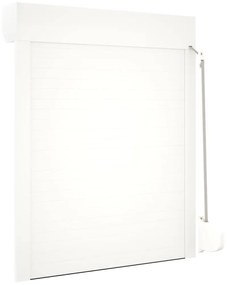 Persiana de enrolar em alumínio 70x100 cm branco