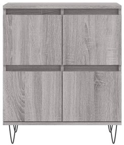 Aparador 60x35x70 cm derivados de madeira cinzento sonoma