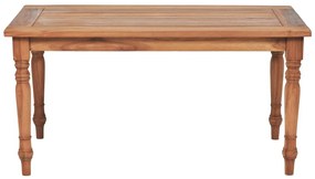 Mesa de centro Batavia em teca 90x50x45 cm