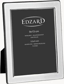 Moldura para fotografia banhada prata Salerno