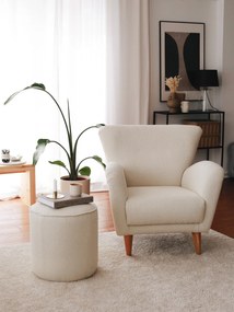 Cadeirão Teddy – Branco – 85x85x82 cm
