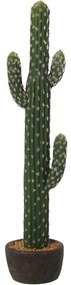 Cactus Artificial Acrílico C/vaso Cerâmica 29980