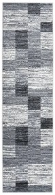vidaXL Passadeira 80x300 cm polipropileno cinzento