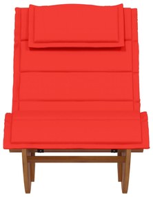 Espreguiçadeiras de Balanço com Almofadas 2 pcs Madeira Sólida Acácia