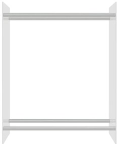 Suporte para lenha 80x35x100 cm vidro temperado transparente