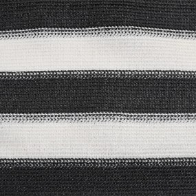 Rede de privacidade PEAD 75 g/m² 1,5x10 m antracite e branco