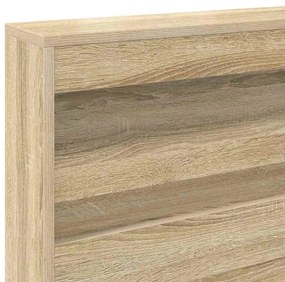 Cama Estante Carvalho Sonoma 75 x 190 cm em Madeira Projetada