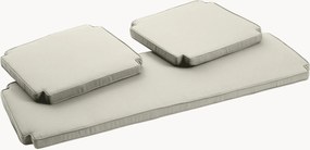 Almofadas para banco e cadeiras de jardim Rosenborg/Sofiero, conjunto de 3