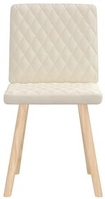 Cadeiras de jantar 2 pcs linho