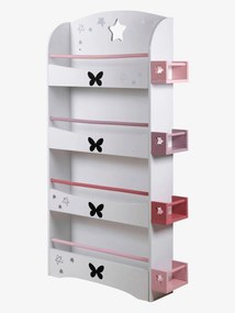 Estante-biblioteca Miss Butterfly. branco
