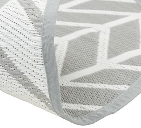 Tapete de exterior Ø160 cm ARAKIL PP cinzento