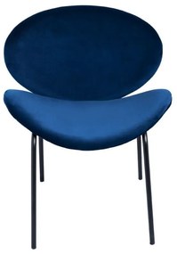 Pack 4 Cadeiras Suki Veludo - Azul